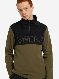 Джемпер флисовый мужской Volkl, Зеленый, размер 52