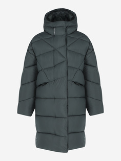 Пальто утепленное для девочек Northland, Синий, размер 152