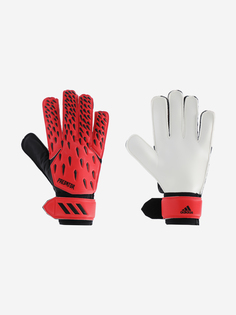 Перчатки вратарские adidas Predator, Красный, размер 10