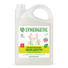 Жидкое мыло SYNERGETIC "Мелисса и ромашка" антибактериальное, с эффектом увлажнения, 3,5л