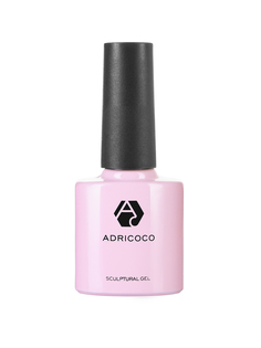 Гель для ногтей ADRICOCO Sculptural №17 моделирующий наращивание бесцветный 8 мл