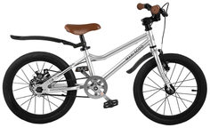 Велосипед детский Maxiscoo Stellar 18" серебро