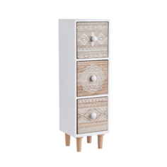 Шкатулка декоративная Home Collection Bamboo Paradise Бамбуковый рай Комод 3 ящика 1 шт