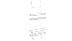 Полка для душевой кабины двухэтажная хром Fixsen FX-740-2