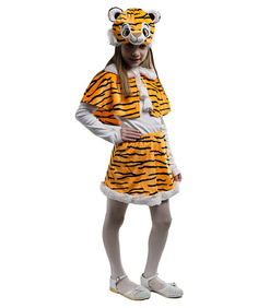 Карнавальный костюм детский р 122 Карнавалия Тигряша