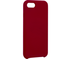 Чехол-крышка Deppa для Apple iPhone SE (2020) 7/8 Liquid Silicone, силикон, красный