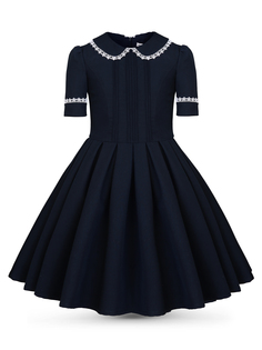Платье для девочек Alisia Fiori Мари Sc синий; белый 152