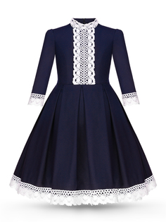 Платье для девочек Alisia Fiori Патриция Vi Sc цв. синий; белый р. 128