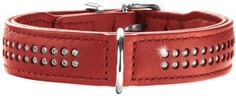 Ошейник для собак Hunter Diamond Elk Petit Красный 35-39 см