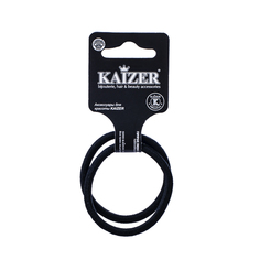 Резинка тканевая Kaizer Колечки 50*5 мм Ассорти 500809 2 шт Kaiser