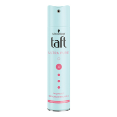 Лак Taft Ultra Pure для всех типов волос для фиксации прически 225 мл