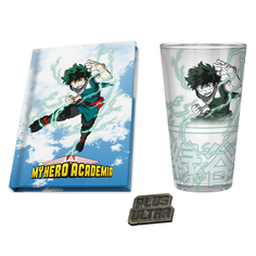 Набор подарочный My Hero Academia: Heroes (Стакан, значок, блокнот) Aby Style