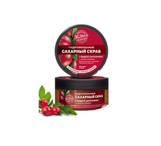 Гидрофильный сахарный скраб для лица и тела с пудрой шиповника Царство Ароматов