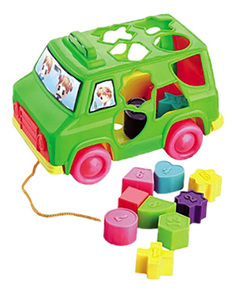 Сортер Рыжий кот Машинка