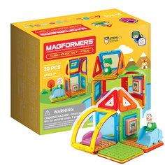 Конструктор магнитный Magformers Cube House Frog 20дет 705019