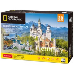 3D пазл CubicFun National Geographic Нойшванштайн, 121 деталь