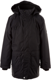 Пальто демисезонное Huppa ROMAN 1 00018, тёмно-серый р.146