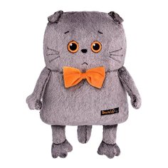 Мягкая игрушка BUDI BASA Подушка Басик в маске для сна 34 см, Kp34-229
