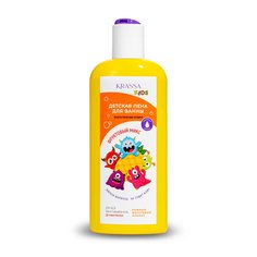 Детская пена для ванны KRASSA Kids Фруктовый Микс 0% SLS, без парабенов, 250 мл