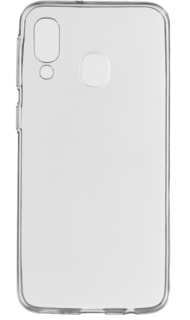 Чехол-крышка Deppa для Samsung Galaxy A40, силикон, прозрачный