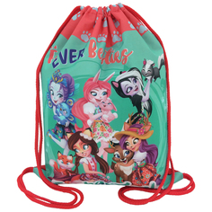 Сумка для обуви Centrum Enchantimals красно-зеленая