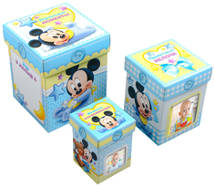 Набор шкатулок Disney Микки Маус 3 шт