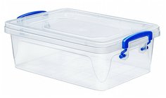 Elfplast Контейнер Fresh Box slim 6 л, 23.5x35.5 см, прозрачный Demar