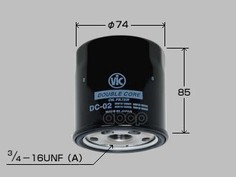Фильтр Масляный Vic Dc02 Double Core 1rz,3rz,#Vzfe,1g#,1mz,2mz,1jz,2jz,1ndtv,1kdftv,7mge,2
