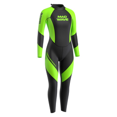 Гидрокостюм Mad Wave Hydrostar FLSL, зеленый, L INT