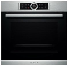 Встраиваемый электрический духовой шкаф Bosch HRG635BS1 серебристый; черный