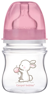 Бутылочка Canpol babies Easy start Little cuties 120 мл в ассортименте