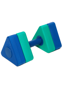 Гантель разборная Mad Wave Dumbbells Triangle Bar Float 10 мм, 0,28 кг серый