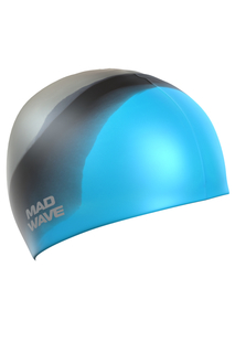 Шапочка для плавания Mad Wave Multi Adult Big azure