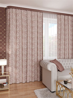 Штора LEGRAND Дюна 150x280 бежевый