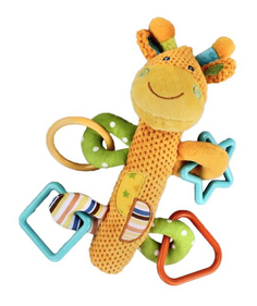 Погремушка Жирафики Погремушка Жирафик с пищалкой 93817