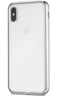 Чехол-крышка Deppa для iPhone X/XS, термополиуретан, прозрачный