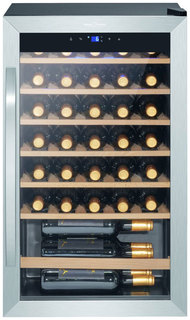 Винный шкаф Profi Cook PC-WK 1235 черный, серебристый