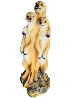 Садовая фигурка Наш Дом Суслики на камне H-46см 200840