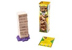 Развивающая настольная игра Danko Toys Башня на песке, желтая