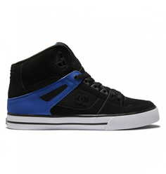 Высокие Кожаные Кеды кроссовки Pure High-Top DC Shoes