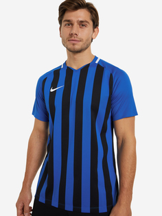 Футболка мужская Nike Striped Division III, Синий, размер 52-54