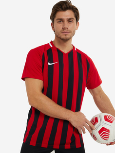 Футболка мужская Nike Striped Division III, Красный, размер 52-54