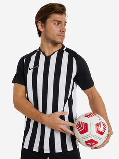 Футболка мужская Nike Striped Division III, Черный, размер 50-52