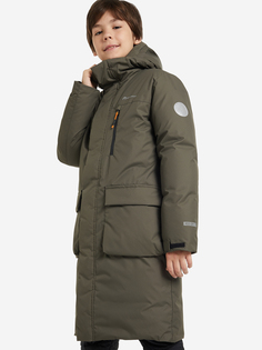 Пальто утепленное для мальчиков Outventure, Коричневый, размер 152