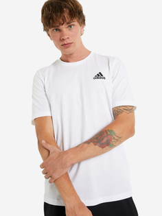 Футболка мужская adidas, Белый, размер 52-54