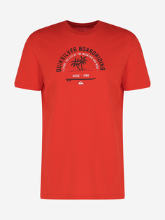 Футболка мужская Quiksilver Sun Stroke Flaxton, Красный, размер 52