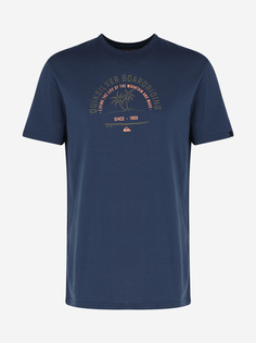 Футболка мужская Quiksilver Sun Stroke Flaxton, Синий, размер 46