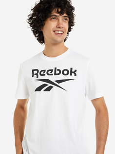 Футболка мужская Reebok Big Logo, Белый, размер 58