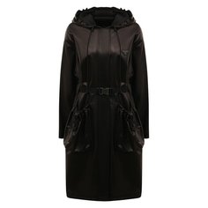 Кожаное пальто Prada