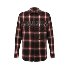 Хлопковая рубашка Dsquared2